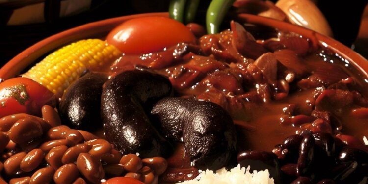 Feijoada Brasileira Completa uma delicia