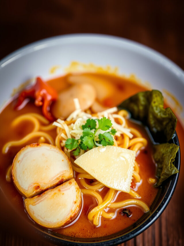 Tem queijo no meu ramen!
