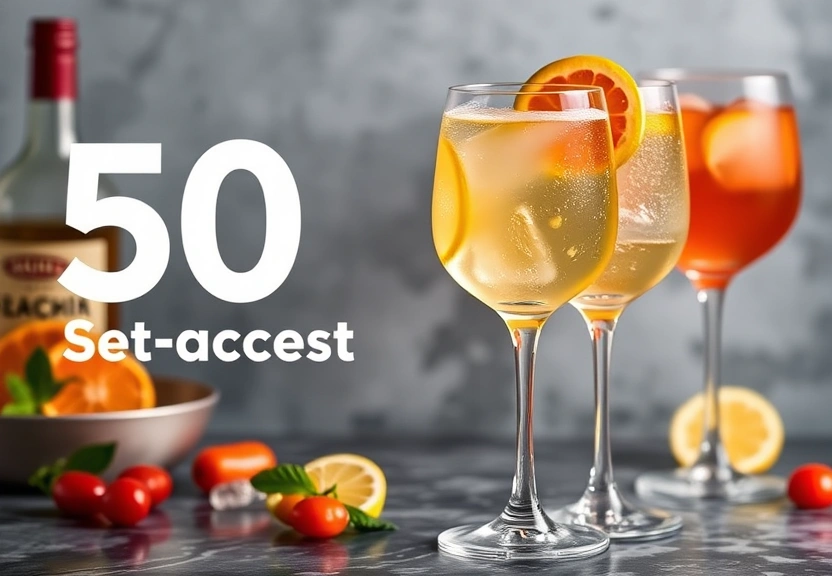 Representação visual de Descubra 50 Receitas de Spritz: Brinde aos Sabores de Cada Estado dos EUA!