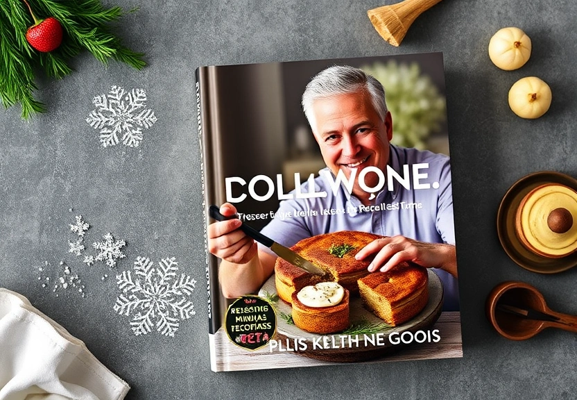 Representação visual de O Novo Livro de Receitas de Paul Hollywood Está Aqui, e Estou Assando Minhas Receitas Favoritas Para as Festas