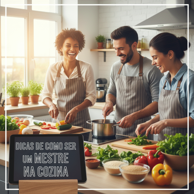 dicas de como ser um mestre na cozinha cover