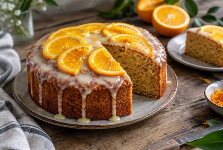 Bolo de Laranja Integral: Sabor Cítrico e Fit