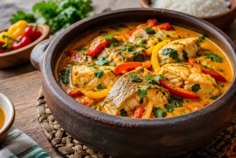 Moqueca de Peixe: Moqueca de Peixe Baiana - Receita Tradicional e Saborosa