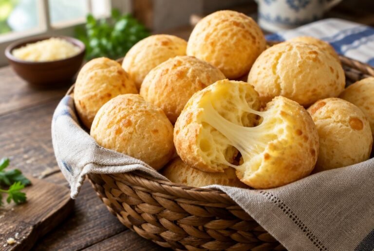 Pão de Queijo Mineiro: Pão de Queijo Mineiro Autêntico - Receita Caseira e Saborosa