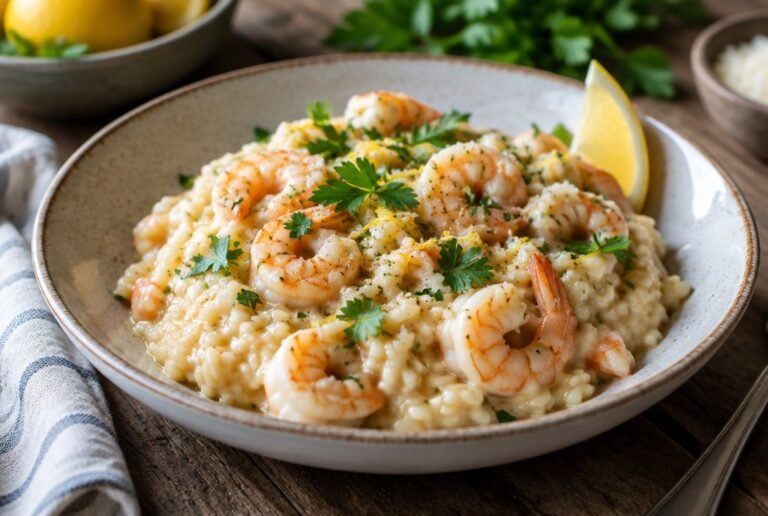 Risoto de Camarão: Risoto de Camarão Cremoso - Guia Prático e Delicioso